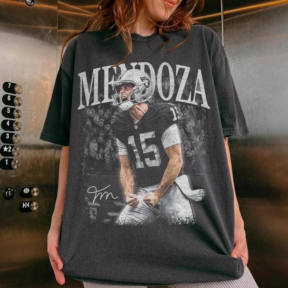 Fernando Mendoza Las Vegas Football Retro Bootleg Fan Graphic Tee